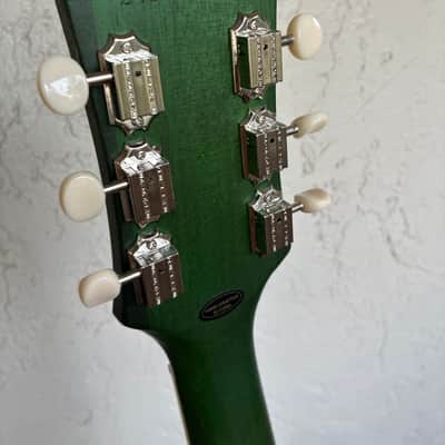 Epiphone SG Classic Worn P90 2020 - Present - Worn Inverness Green electric guitar satin Vintage style image 10