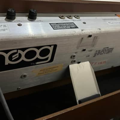 Moog Minimoog Model D 44-Key Monophonic Synthesizer 1971 - 1982 - Black / Wood image 4