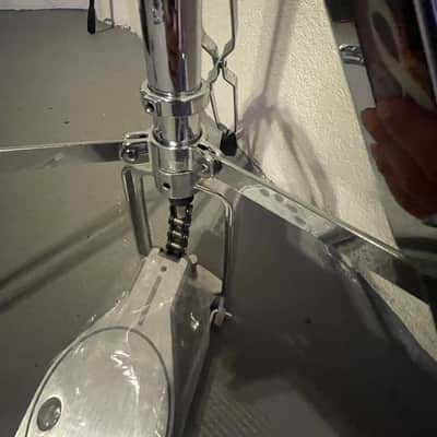Pearl H830 Demon Style Double Braced 3-Leg Hi-Hat Stand 2010s - Chrome image 7