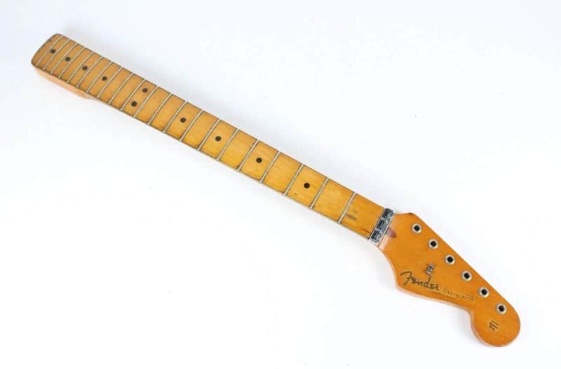 1987 Vintage Fender Stratocaster '57 1957 AVRI American Reissue Maple NECK USA Strat 1980s image 1