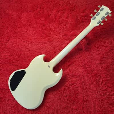 Burny RSG-60 '63 Revival Series - SG Standard - 1988 - White - Original VH-3 Pickups - Made In Japan MIJ image 10