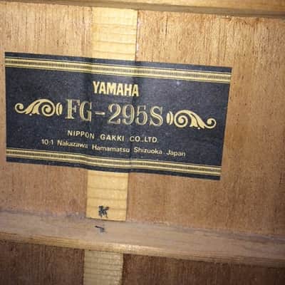 Yamaha FG-295s 1974 (Hummingbird copy) image 2