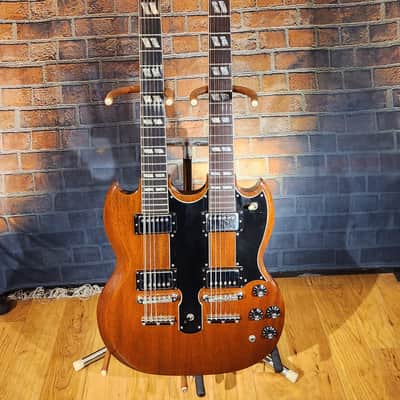 Vintage 1977 Gibson EDS-1275 Walnut w/ OHSC - Refret on 6-String Side image 2