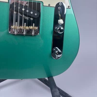 Brown Bear Guitars Featherweight Tele Inverness green metallic image 7
