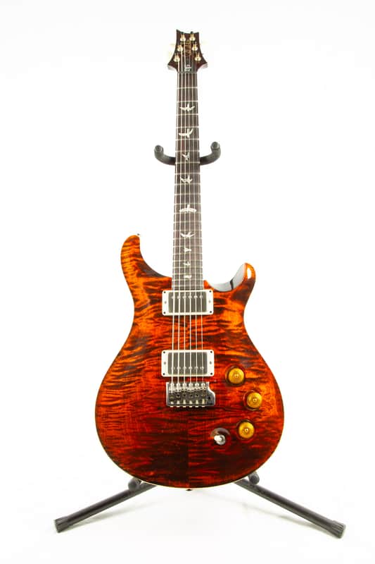 PRS DGT David Grissom Tremolo Signature 2024 - Orange Tiger image 1