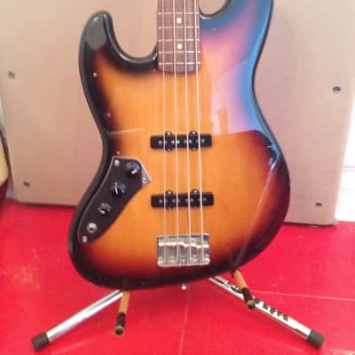 Fender Jazz Bass Made In Japan Tobacco Burst * * LEFTY - LEFT-HANDED * * + Padded Gig-Bag image 1
