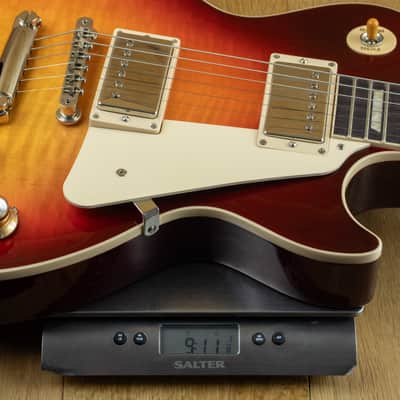 Gibson USA Les Paul Standard Custom Shop Top 60's Dark Cherry Sunburst 208150167 image 4