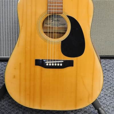 Vintage 1970's Fender F-35 Acoustic Dreadnought Guitar w/Soft Case! Made In Japan! RARE! VERY NICE!!! image 2