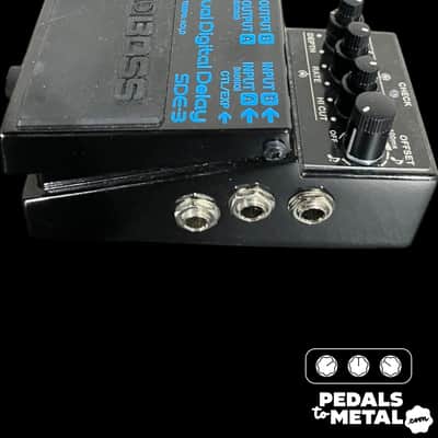 Boss SDE-3 Dual Digital Delay 2024 - Present - Black X13216 image 6
