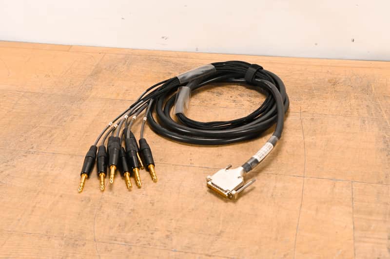 Whirlwind Whirlwind DBF1-S-010 10' Snake Cable with 8 TRSM to DB25-M