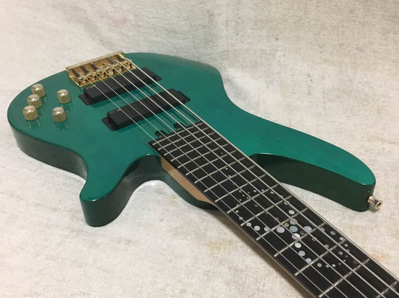 Yamaha RBX 6JM 6 String Bass Guitar John Myung Signature Turquoise