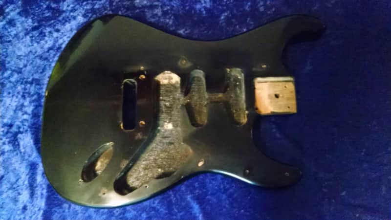 1985 Kramer Striker 300st body Black image 1