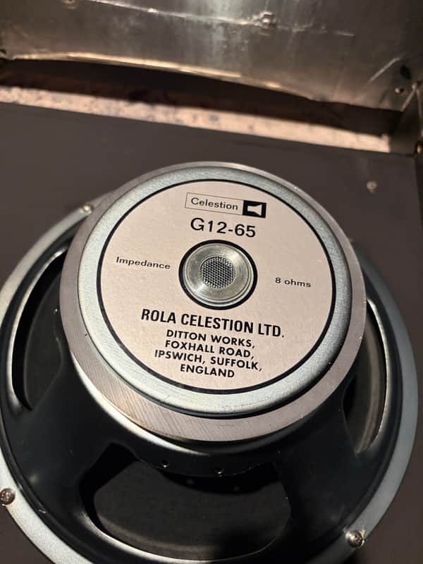 Celestion Heritage G12-65 12" 65-Watt 8 Ohm Speaker 2010s - Black image 1