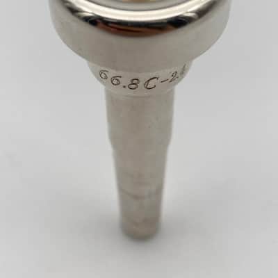 GR 66.8C-2.4 Trumpet Mouthpiece Silver image 3