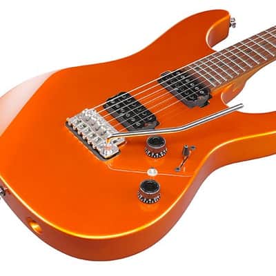 Ibanez Prestige AZ2402 Electric Guitar, Roadster Orange Metallic w/ Case image 1