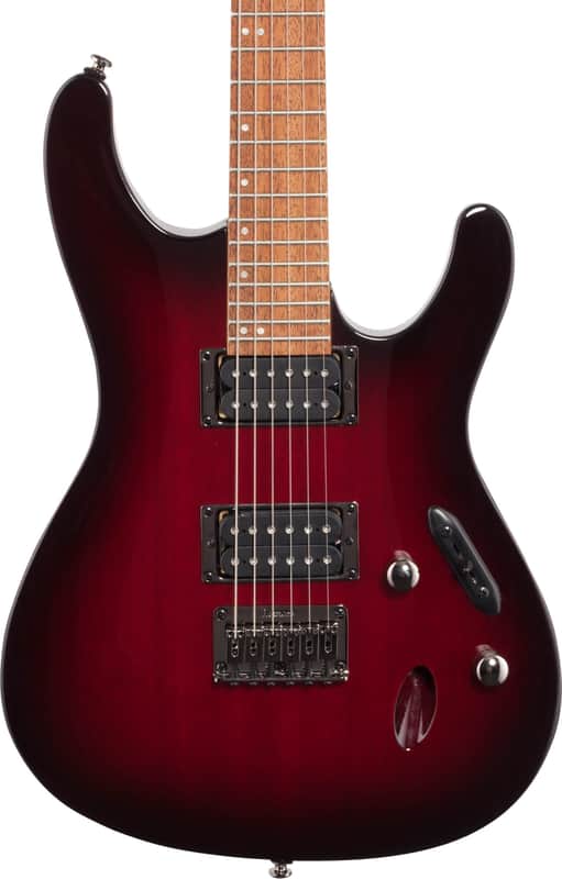 Ibanez S521 S Standard Series Electric Guitar, Blackberry Sunburst w/ Tuner, Bag, and Cloth image 1