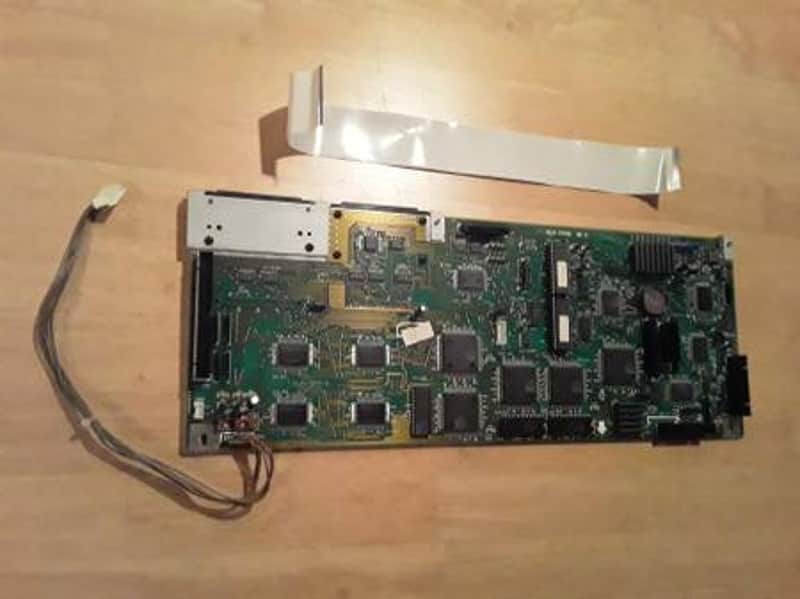 Korg KLM-1370E Main Circuit Board (MotherBoard) & Ribbon Cable for Korg T1 Keyboard- 100% working image 1