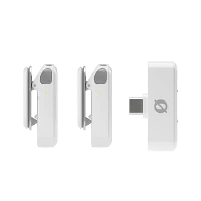 RODE Wireless Micro (USB-C) Ultra Compact Dual Microphone Kit - White (WIMICROC) image 3