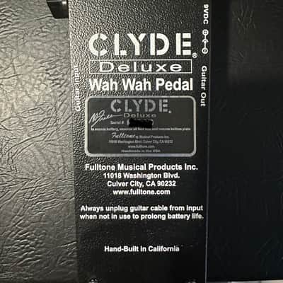 Fulltone Clyde Deluxe Wah - Black image 3