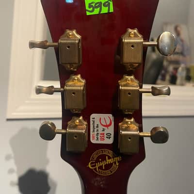Epiphone Riviera Custom P93 2011 - 2019 - Wine Red image 3