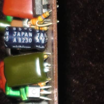 FOR PARTS/FOR REPAIR Ibanez Maxon CS9 from 1982 CIRCUIT BOARD with Mounted Parts, Width Potentiometer +Wires, 2 Other Wires, Power Jack (NO: Switch, OUT Jacks, IN Jack, LED, Other Wires, Battery Clip, External Parts) what's pictured is what's for sale image 3