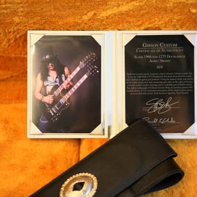 Gibson SLASH 1966 EDS-1275 DOUBLENECK - SIGNED/AGED 2019 - Black image 22