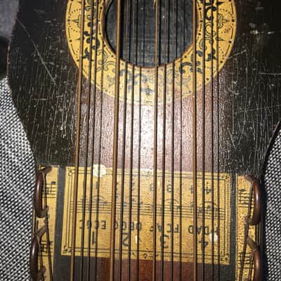 1920's Ukelin Manufacturers Advertising Co. Violin and Hawaiian Ukulele Combined Two Hole Ukelin 1929 image 10