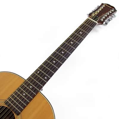 Used Epiphone PR-650-12 12-String Acoustic Guitar in Natural image 7