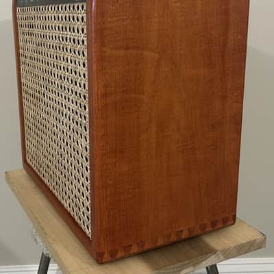 Jax Studio-8, 8-watt hand wired tube amp, 10" Eminence Alessandro speaker, dovetail maple cabinet image 3