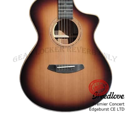 Breedlove Premier Concert Edgeburst CE LTD Red Cedar & Brazilian rosewood Limited Edition guitar image 1