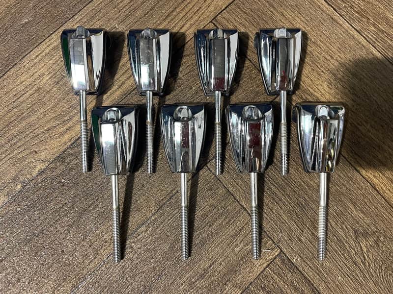Yamaha Stage Custom Bass Drum Tension Rods & Claws Hardware x8 #NN53 image 1