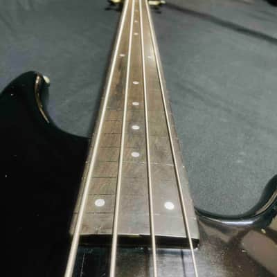 Ibanez MC2924 1987 Black Fletless through neck Electric Bass image 6