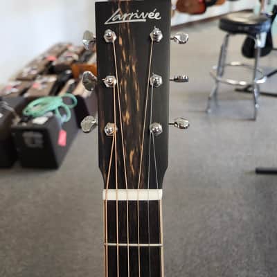 New 2025 Larrivee OMV-40R Acoustic Guitar - Natural Satin with Hardshell Case image 4