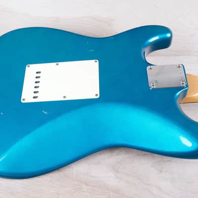 Squier CST-55 JV Stratocaster Reissue MIJ 1983 Lake Placid Blue Vintage Fender Japan w/ Bag image 13
