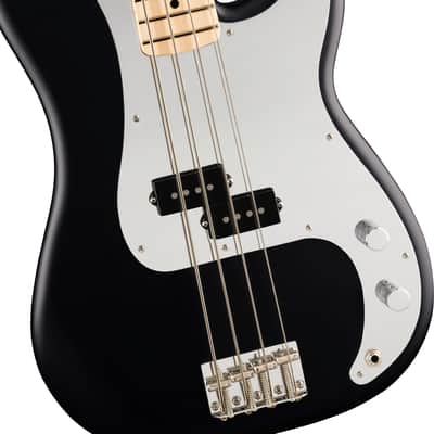 Fender Limited Edition 50th Anniversary Steve Harris Precision Bass, Maple Fingerboard - Satin Black image 3