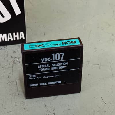 Yamaha  VRC-107 Voice Cartridge for DX-7 image 2