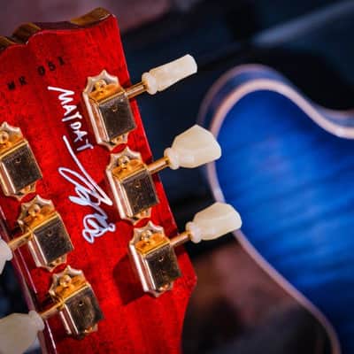 Gibson Custom Limited Mayday Monster Les Paul - Monster Autographed  2017 Monster Red image 2