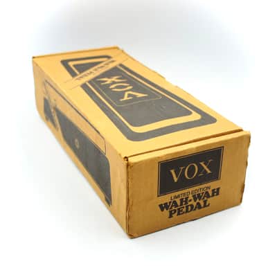 【限定】VOX Limited Edition V847G WAH-WAH Vox V847G Wah Limited Edition Wah-Wah With Original Box Made in