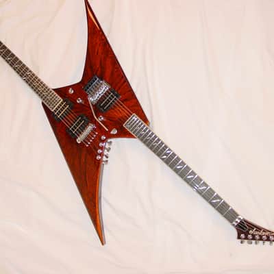 Jackson USA  Custom Shop NAMM Rhoads Doubleguitar, 1 of 1, ultra rare Root Beer Swirl image 7