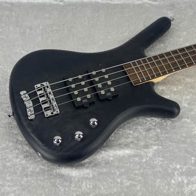 Warwick Rockbass Corvette $$ 4 string electric bass guitar in Nirvana black stai image 1