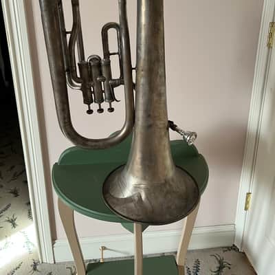 Sears Baritone 1930's - Lacquer / Sliver image 3