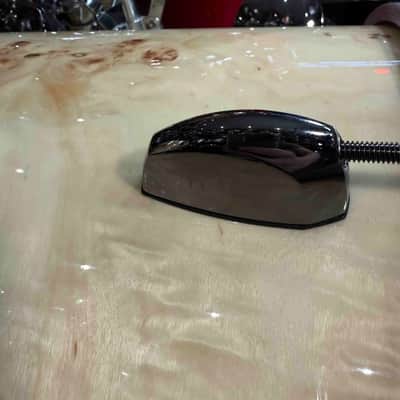 ~RARE!~ Sakae CST Celestial Maple 3-Piece 12/14/18 Bop Drum Kit Set in Exotic Mappa Burl Gloss Lacquer with Black Nickel Hardware & SKB Soft-Shell Bags image 13