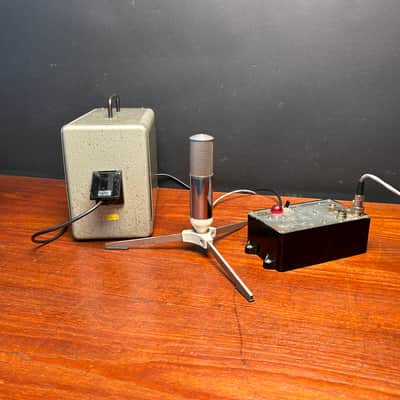 1953 Joachim Wetzel L27 Tube microphone large diaphragm condenser vintage Leipzig 027 ( like a U47 Neumann m7 c12 akg had a kid with an altec coke bottle m11 josephson c725 ) image 2