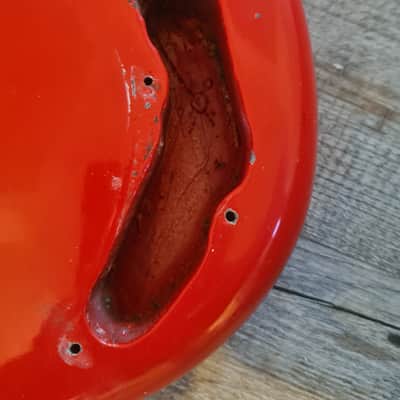 Vintage 1962 Fender Precision Bass body 1961 1963 1964 1965 1966 image 11