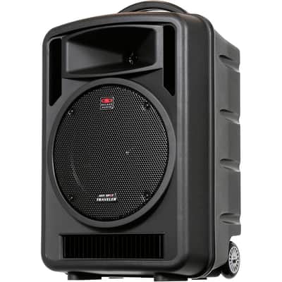 Galaxy Audio TV10-C010H000G Galaxy Audio Traveler 10 Portable PA System With CD Player, One Wireless Receiver, And One Handheld Microphone Regular image 4