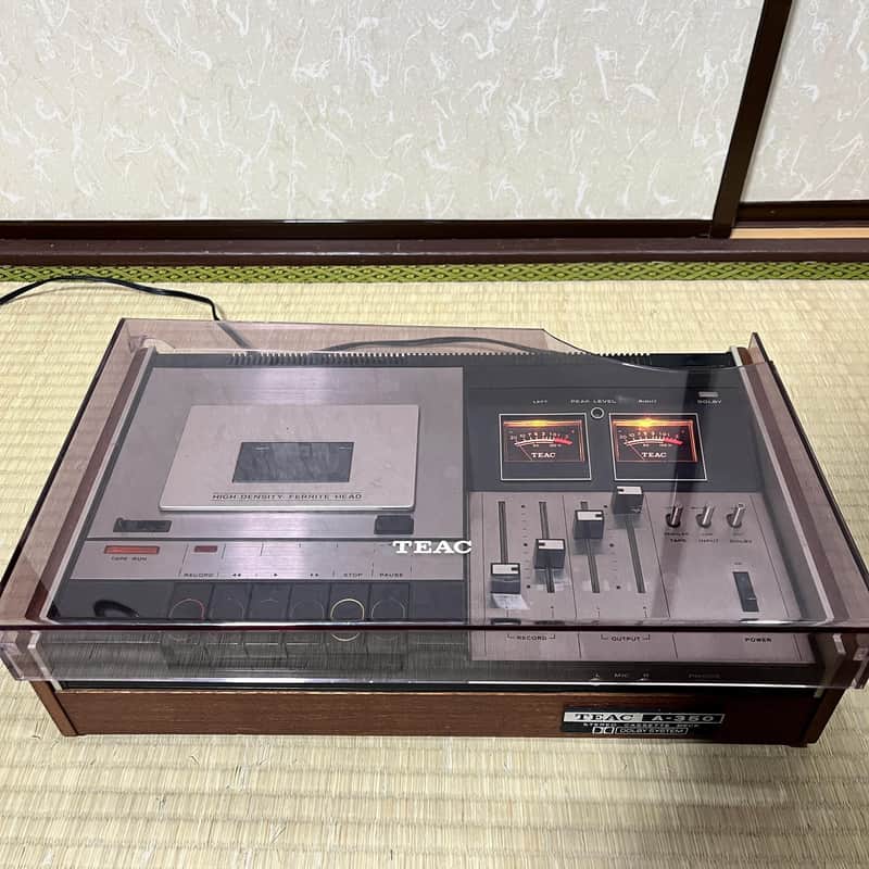 TEAC A-350 Vintage Stereo Cassette Deck | Reverb