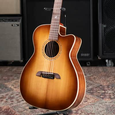 Alvarez Yairi FY70ce Acoustic/Electric Guitar - Shadowburst with Hardshell Case image 11