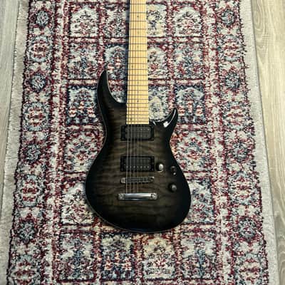 Edwards E-HR-III NT7 2017 See Thru Black Sunburst image 1