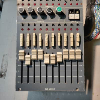 Neve Auxillary Mixer with Five 8058/68/78 Style Push Switches 1970s image 1