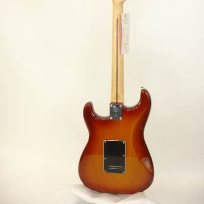 Fender Player Stratocaster Plus Top Electric Guitar Pau Ferro Fingerboard, Tobacco Sunburst 7lbs, 13.2ozs image 14